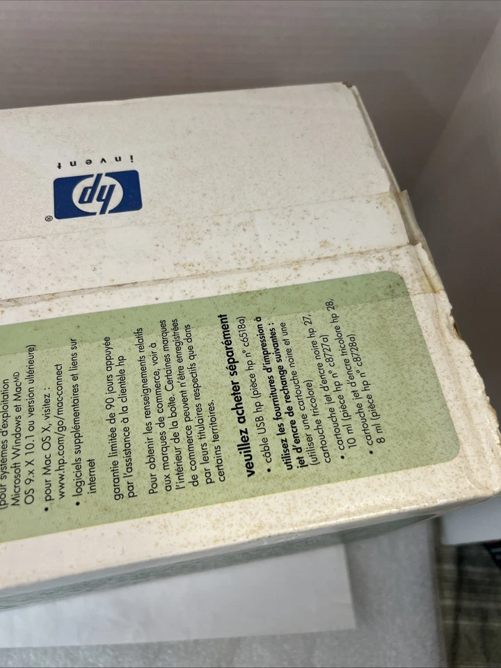 HP Deskjet 3420 Color Inkjet Printer Black & Color Ink Photo-Quality Sealed Read - Image 4 of 4