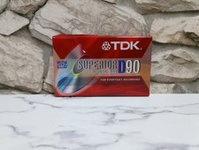 New/Sealed TDK Superior D90 Normal Bias Cassette Tape