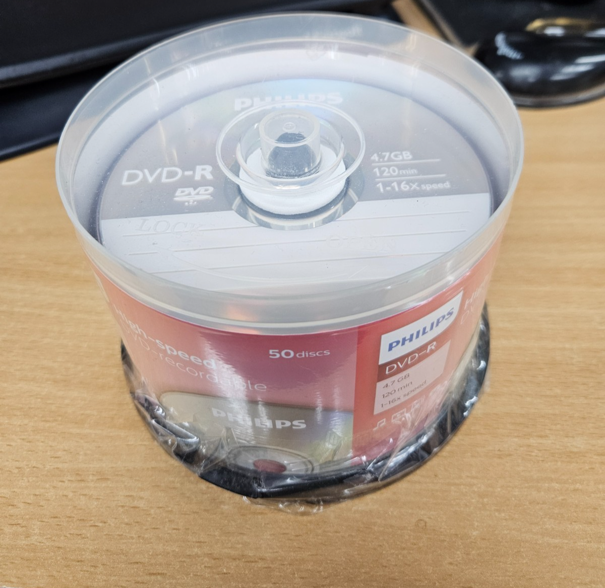 Philips 16x DVD-R 4.7GB - 45 Discs - Damaged Spindle Clearance