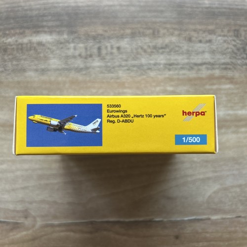 Herpa 533560 Eurowings Airbus A320 D-ABDU 1/500 - Imagen 3 de 3