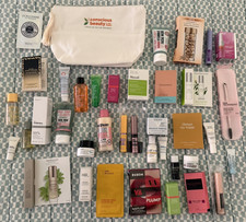 Mix Assorted Beauty Products Makeup Skincare Perfume Lot Mini Travel Sample Bag