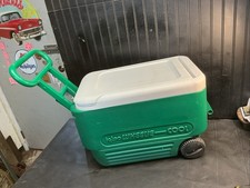 Igloo Green Wheelie Cool Green 38 qt Cooler Used 23x13x16