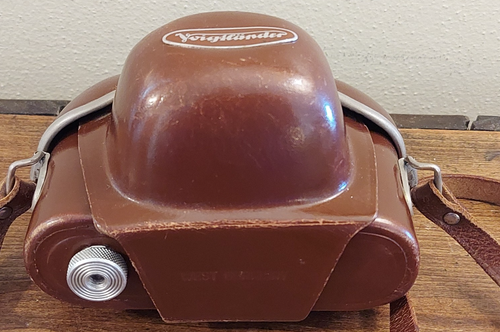 VOIGTLANDER VITOMATIC I II III ULTRON MAKERS LEATHER CASE NO CAMERA - Picture 2 of 9