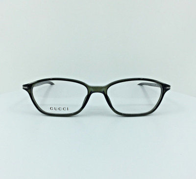 New Vintage GUCCI 2428 Eyeglasses GG 2428 C. 5UE Translucent Green 49-15mm Italy