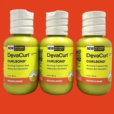 DevaCurl Curlbond Re-Coiling Treatment Mask Repair & Bond (PACK OF 3)
