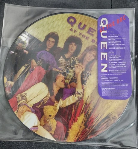 Queen "At The BBC" 1995 12" Vinyl Picture Disc, MINT!