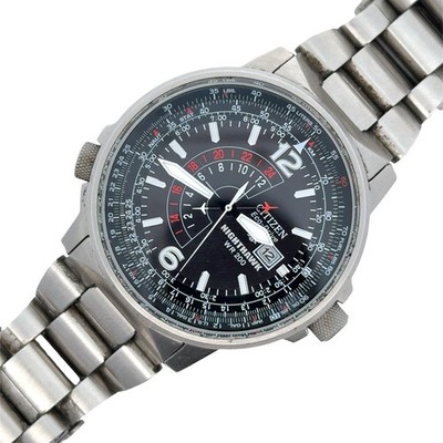 CITIZEN Gent's Wristwatch NIGHTHAWK WR200 (PO1020449) | eBay