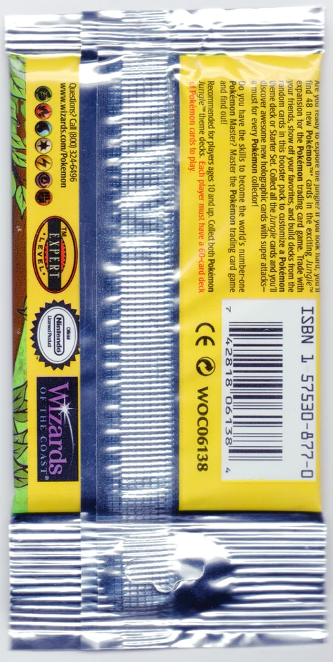 🍃 Factory Sealed Jungle Booster LONG | Wigglytuff | Pokémon | 21.28g 🍃 - Image 2 of 3