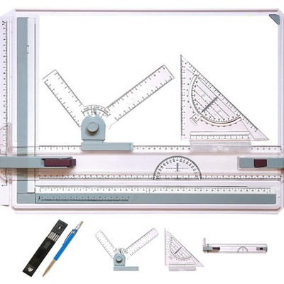 Metric A3 Drawing Board Drafting Table Multifunctional Drawing Board Table wi...