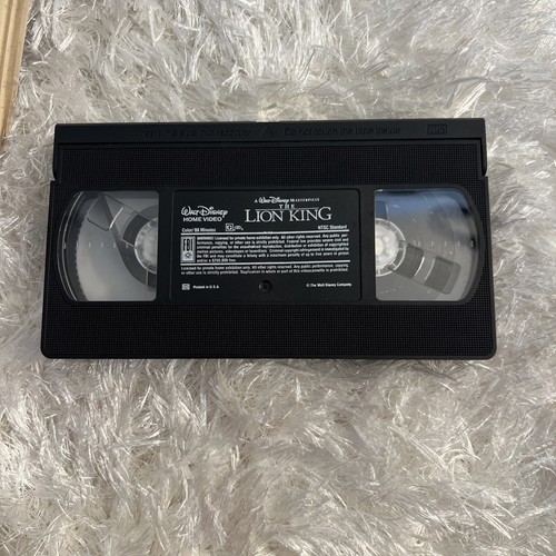 Walt Disney -The Lion King - 1995 VHS Masterpiece Collection #2977 - Picture 11 of 12