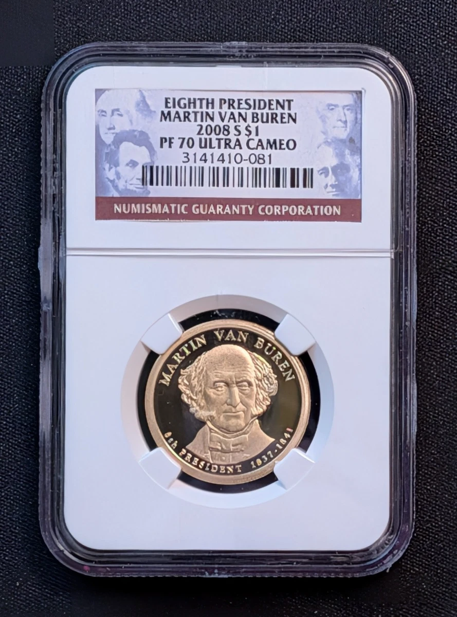 Grade PR 70 NGC 2008 Presidential Dollar Coins (2007-Now) for sale
