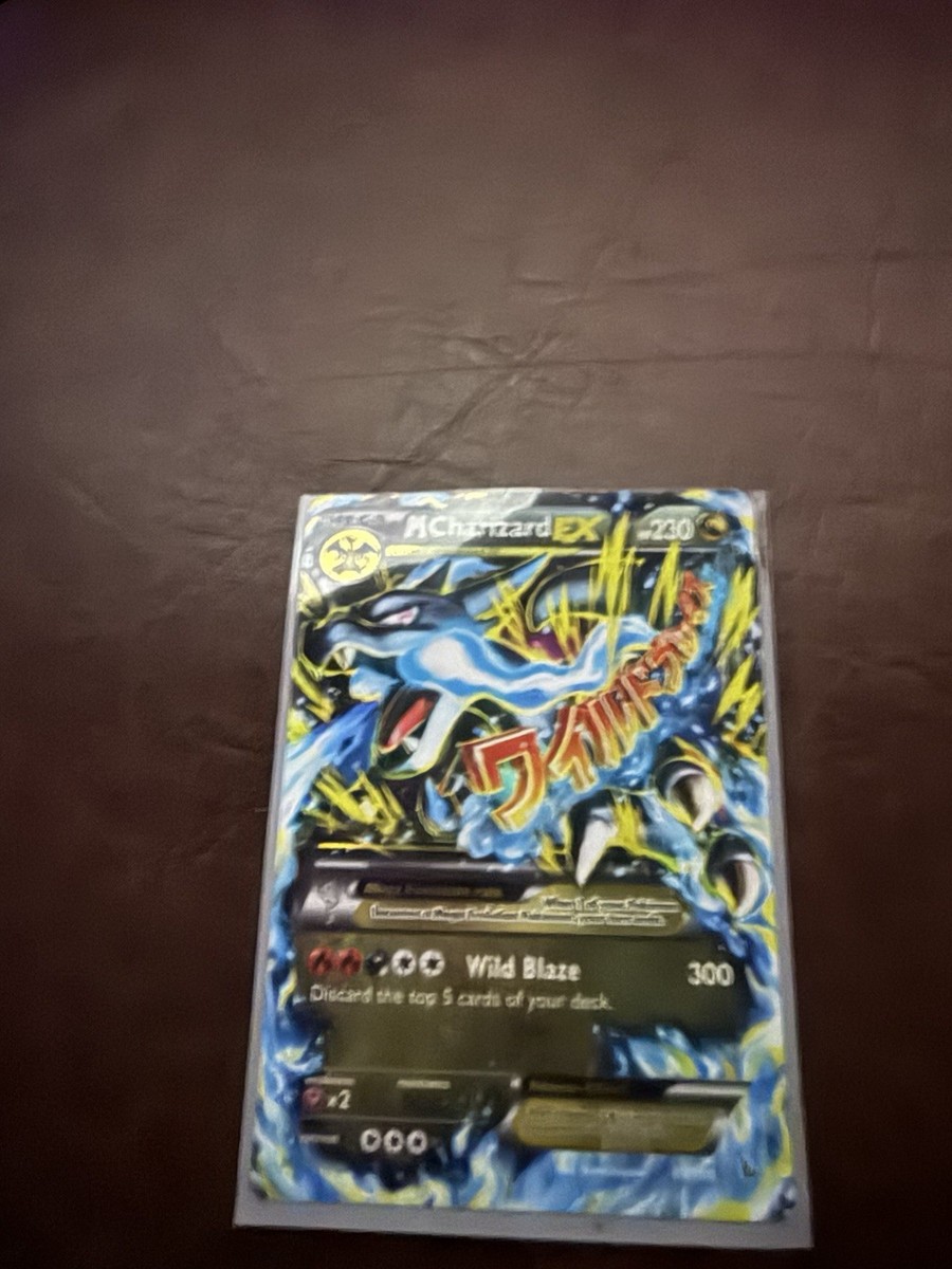 Pokémon M Charizard EX Mega Dragon Wild Blaze 300 HP Card #108