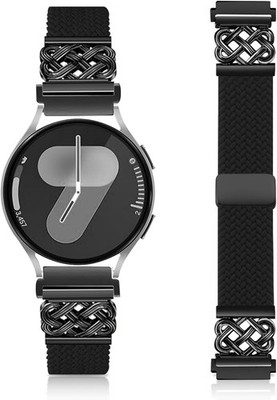 Soft Nylon Magnetic Stretch Strap Compatible with Samsung Galaxy Watch 40mm 44mm