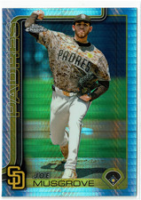 2025 Topps Chrome - Joe Musgrove #55 Prism Refractor