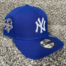 New York Yankees New Era 9FIFTY A-Frame World Series Blue MLB Snapback Hat Cap
