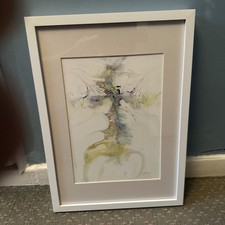 Arte fluida incorniciata unica