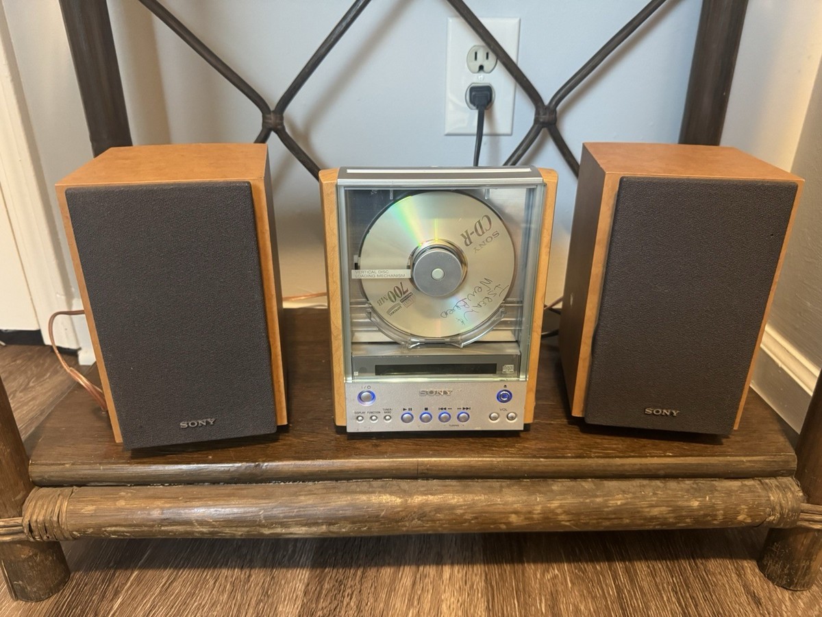 SONY CMT-EX1 コンパクトハイファイコンポーネントシステム　ジャンク品 Sony CMT-EX1 Hi-Fi Radio CD Player Stereo System Tested ✓ Working