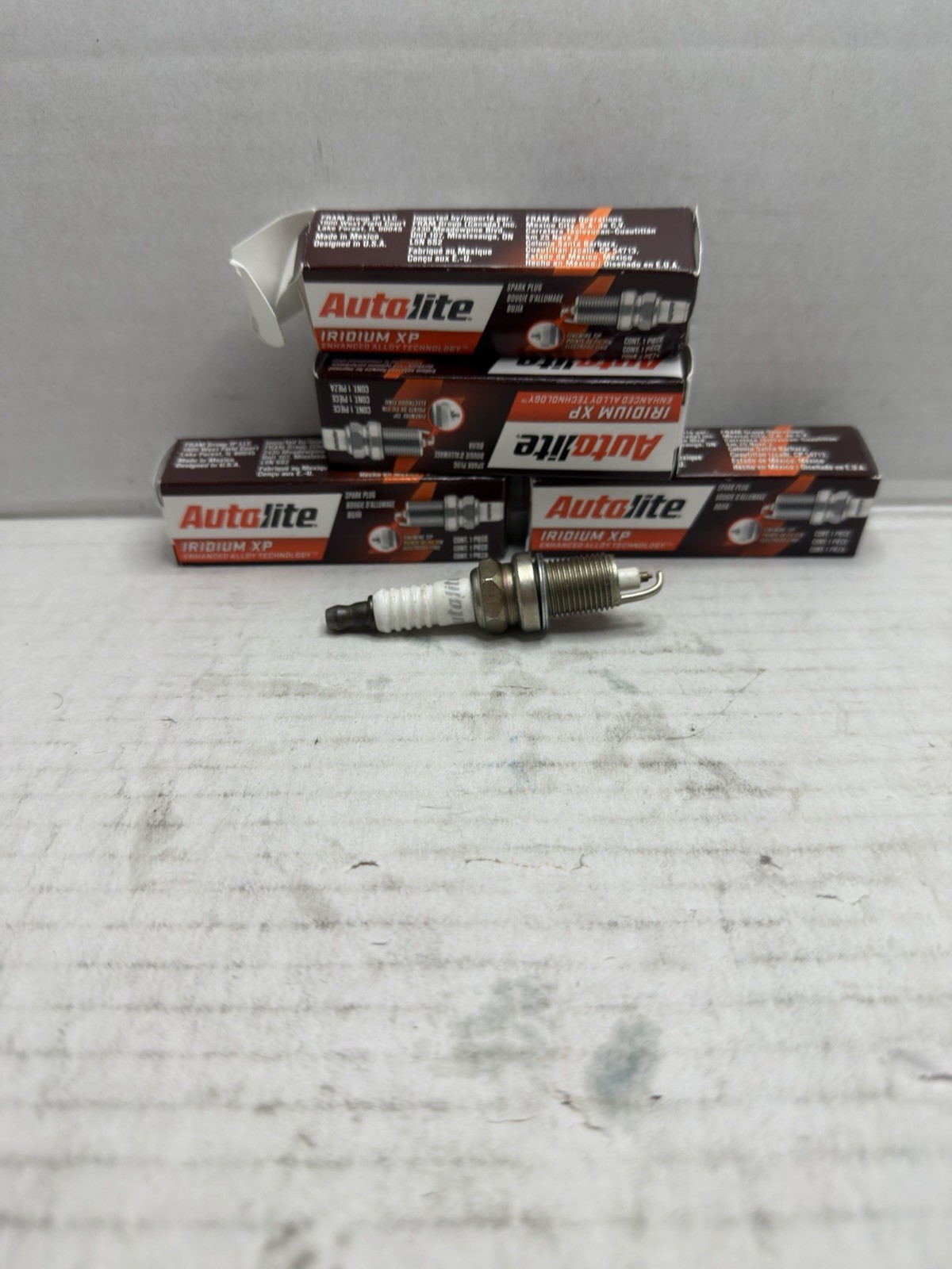 Autolite XP985 Iridium XP Spark Plugs 4 Pack New Fits Jeep Dodge Chrysler