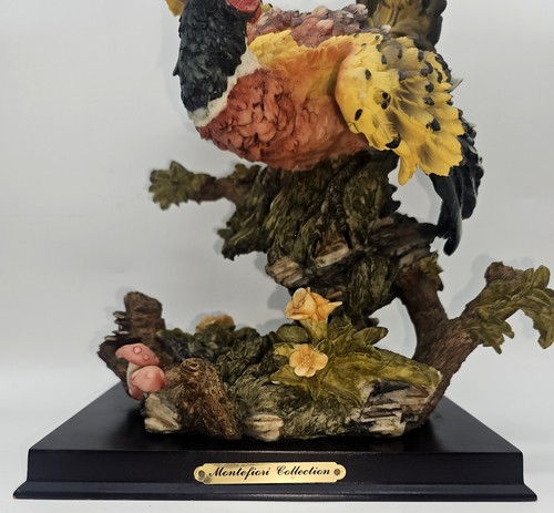 Vtg Montefiori Collection Pheasant Bird Sculpture Figurine Hand Painted Wildlife - Picture 3 of 18