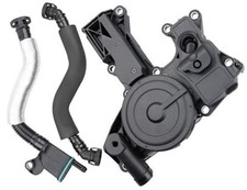 PCV Valve Engine Crankcase Vent Oil Separator Breather Hose 3-Piece 06H103495AB