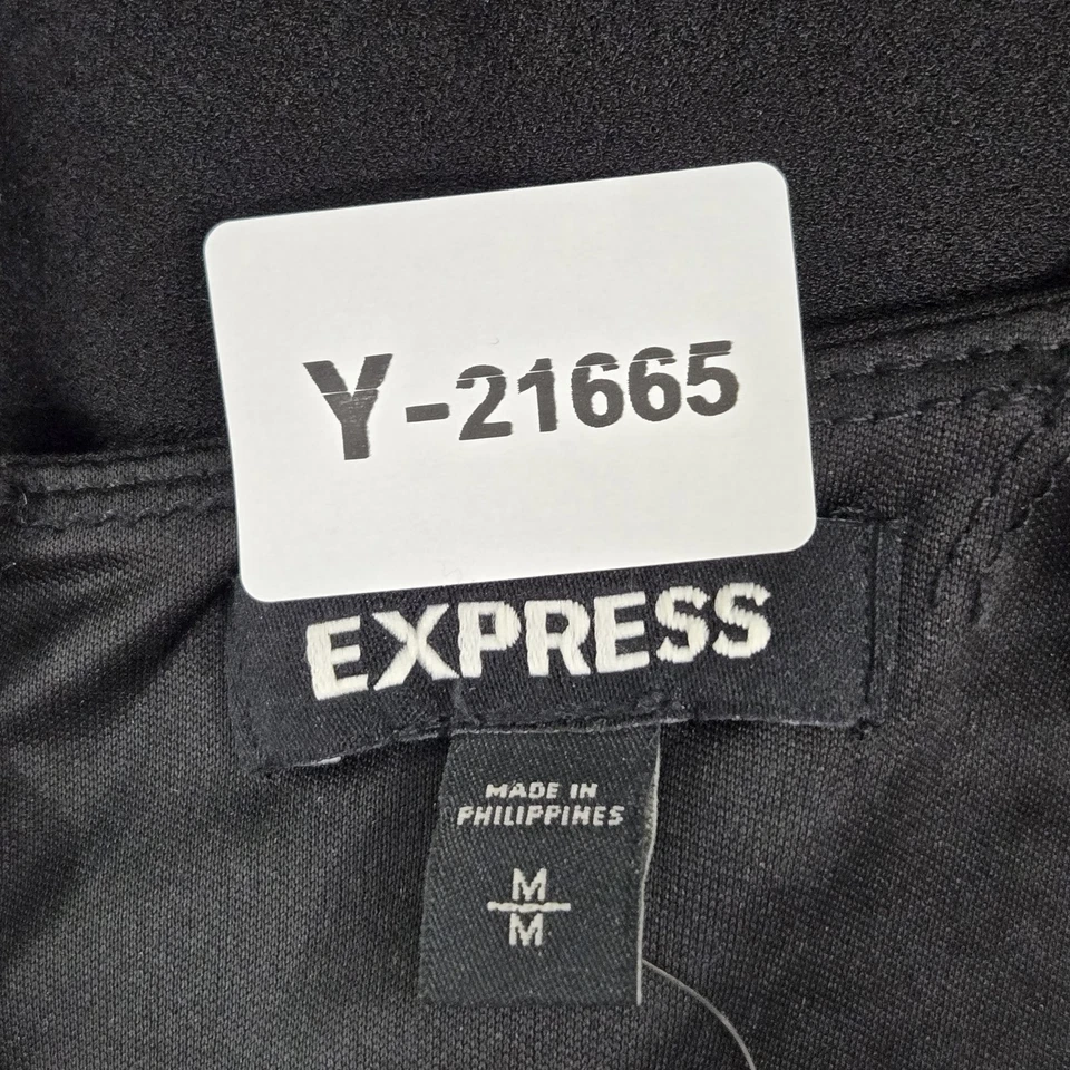 Mono Express Mujer M Negro Cremallera Reunida Manga Corta Nuevo con Etiquetas Foto 3 de 4