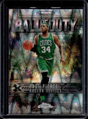 2025 Topps Chrome Paul Pierce Refractors RayWave (RAW)