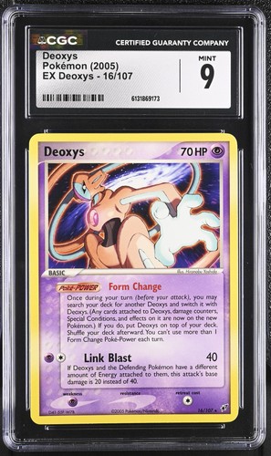 Deoxys graded CGC 9 for sale on eBay
