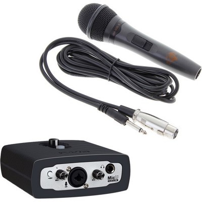 Icon MicU ProDrive III USB Audio Interface + KORN KM-505 S Mikrofon Neu
