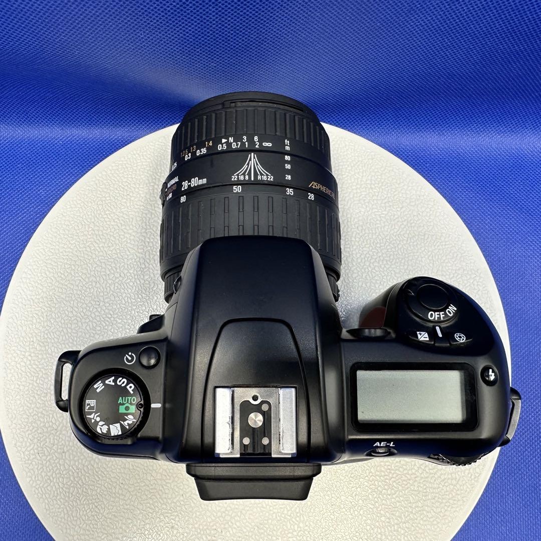 Nikon F60 Film Camera with Sigma 28-80mm f3.5-5.6 Macro Used