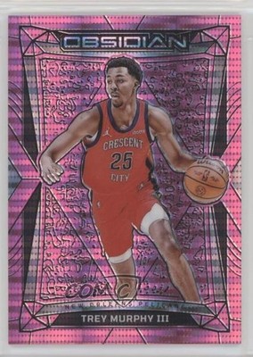 2023-24 Panini Obsidian Electric Etch Pink Pulsar Trey Murphy III #189 0v33