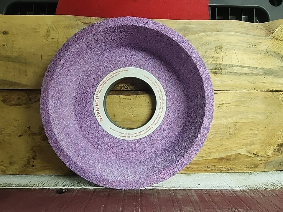 Muela abrasiva Radiac 14′′ x 4′′ x 5′′ 8BP30 I+808C VOSX púrpura – NUEVA 🇺🇸 Foto 2 de 3