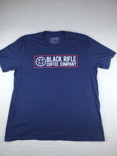T-shirt noir Rifle Coffee Company logo bleu taille 2XL - Photo 2/16