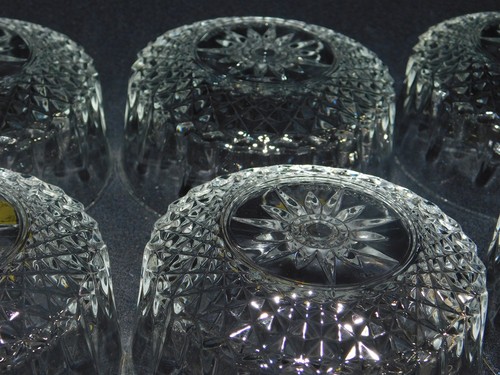Vtg Arcoroc France VERRE TREMPE Clear Tempered Glass Salad Bowls 7 Pc Set NIB - Picture 17 of 24