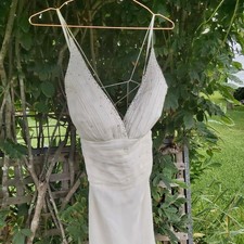 Monica Black Label Ivory Dress Size 12 New with Tags