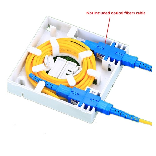 SC Fiber Termination Box 2 Ports SC Fiber Optics Termination Distribution Box - Afbeelding 11 van 11