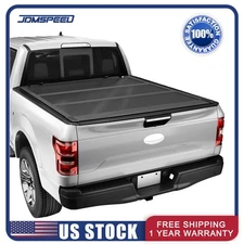 Low Profile Hard Tri Fold Tonneau Cover Fits 2015-2024 Ford F150 6.5 Ft Bed New