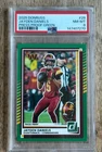 2025 PANINI DONRUSS JAYDEN DANIELS #28 PRESS PROOF GREEN - PSA 8 NM-MT - POP 1