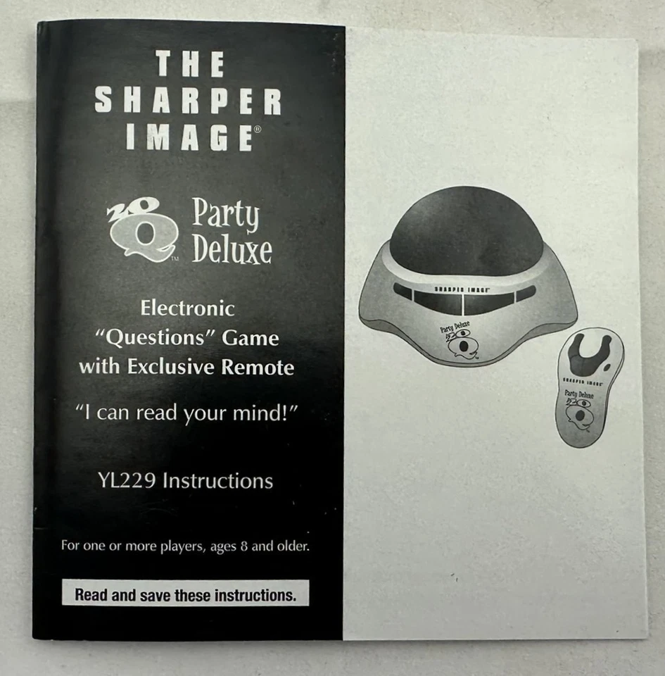 Juego 20q 20 Questions Challenge Party Deluxe 2005 Radica funcionando excelente estado Foto 3 de 4