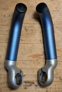 Vintage Avenir Bar Ends 22.2 mm Blue 90s Climbing MTB Gravel