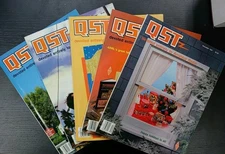 QST Amateur Radio Magazine, Holiday, Santa Barbara, ARRL, Lord Howe, 1987, HAM,