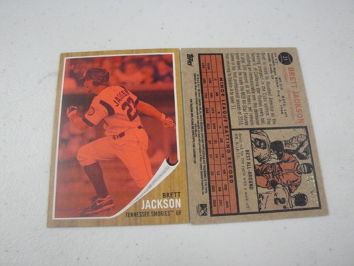 2011 Heritage BRETT JACKSON RC #/620 RED TINT #19 Tennessee/Cubs Minor League - Picture 1 of 1