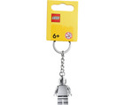 <!--F#f_0-->LEGO SILVER MINIFIGURE KEYRING 854305 KEYCHAIN CHROME EXCLUSIVE RARE METALLIC<!--F/-->