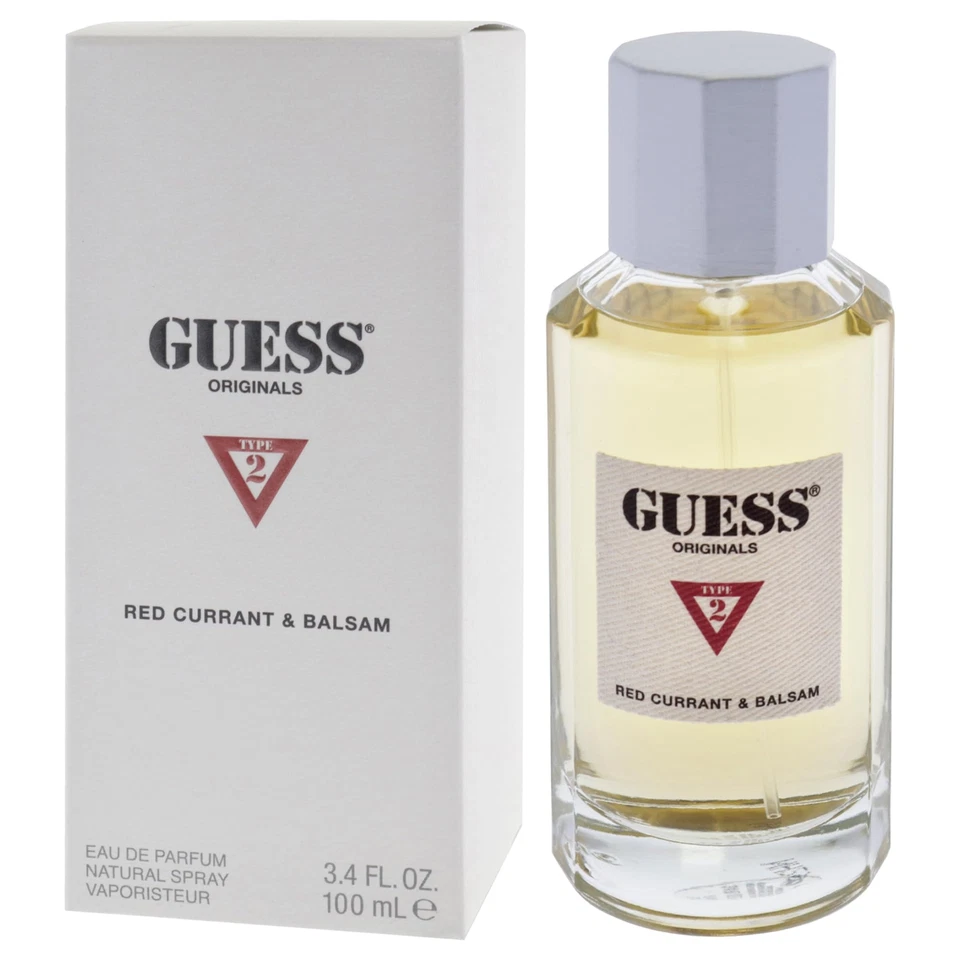 Guess Originals Tipo 2 Grosella Roja y Bálsamo para Unisex 3.4oz Eau De Parfum Spray Foto 4 de 4
