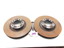 2010-2016 PORSCHE PANAMERA 4 AWD FRONT BRAKE DISC ROTOR SET X2 OEM.
