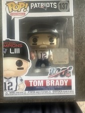 Funko POP NFL: Patriots Tom Brady Super Bowl Champions LIII #137