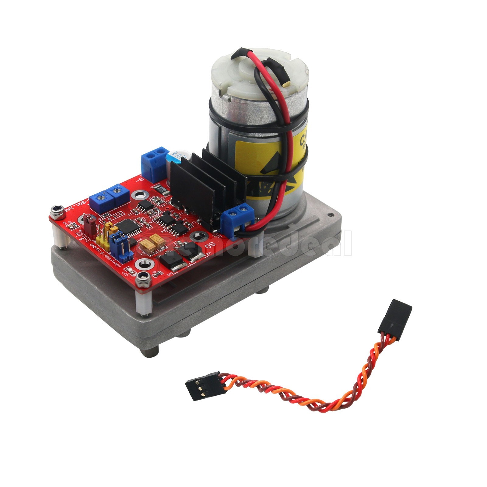 100kg cm DC 12V-24V Large Torque Alloy Servo for Mechanical Arm Robot 100kg cm DC 12V-24V Large Torque Alloy Servo for Mechanical Arm Robot