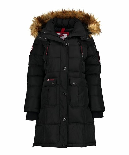 NEU Canada Weather Gear gefütterter Parka mit Kunstfellbesatz Größe L - Bild 1 von 6