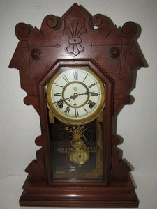 Details About Antique Waterbury Kitchen Clock 8 Day Time Strike Details About Antique Waterbury Kitchen Clock 8 Day Time Strike