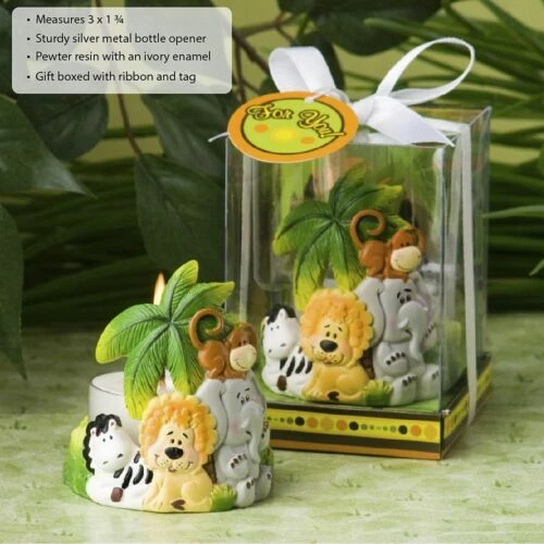 Jungle Baby Shower Fiesta Velas Rellenos