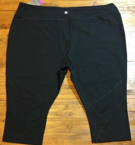 TEK GEAR SHAPEWEAR TRAINING CAPRI PANTS - Women's Plus 3X (Black) NWT $48 - Picture 5 of 6
